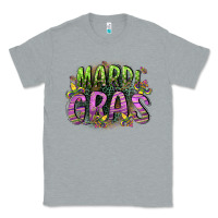 Heather Grey mardi gras Classic Tee - CowGirlArtShop