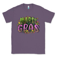 Lavender mardi gras Classic Tee - CowGirlArtShop
