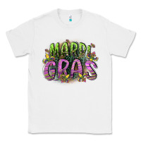 White mardi gras Classic Tee - CowGirlArtShop