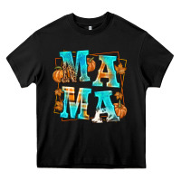 Black Fall Mama Heavy Core Tee - texasbilliewilder