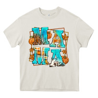 Cream Fall Mama Heavy Core Tee - texasbilliewilder
