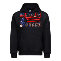 Black batter up 4th grade Urban Hoodie - JahusDesignShop