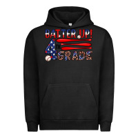 Pigment Black batter up 4th grade Urban Hoodie - JahusDesignShop