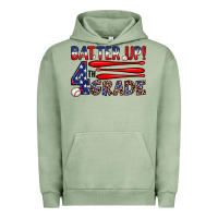 Pigment Oil Green batter up 4th grade Urban Hoodie - JahusDesignShop