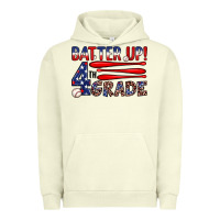 Pigment Pistachio batter up 4th grade Urban Hoodie - JahusDesignShop