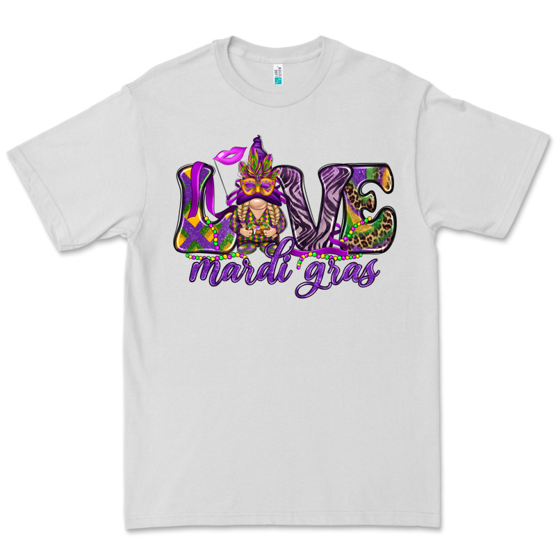 Love Mardi Gras With Gnome Premium Tee by HowdyJamesFarm | Teevron