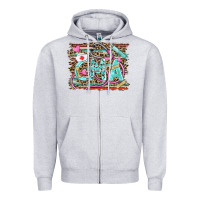 Heather Grey certified nursing assistant cna Zipper Hoodie - BarkalooDesign