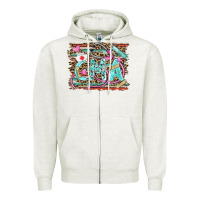 Oatmeal Heather certified nursing assistant cna Zipper Hoodie - BarkalooDesign