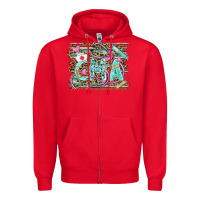 Red certified nursing assistant cna Zipper Hoodie - BarkalooDesign