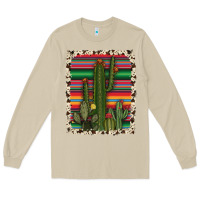 Mushroom serape cowhide cacti Long Sleeve Tee - RanaPortraitStore