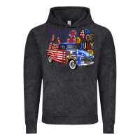 Vintage Black Western Truck Fourth Of July America Vintage Hoodie - FaDigitalArtStudio