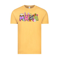Vintage Mustard Easter mama Vintage Tee - OliviaCreatesArt