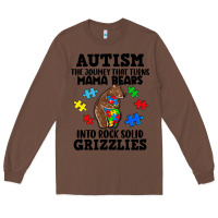 Chestnut Autism grizzlies Long Sleeve Tee - FaDigitalArtStudio