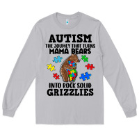 Moon Dust Autism grizzlies Long Sleeve Tee - FaDigitalArtStudio
