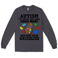 Smoke Autism grizzlies Long Sleeve Tee - FaDigitalArtStudio