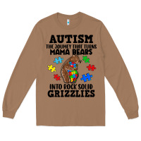 Toasted Coconut Autism grizzlies Long Sleeve Tee - FaDigitalArtStudio