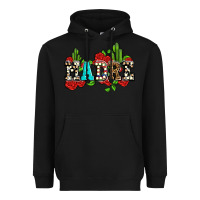 Black madre with roses and cactus Heavyweight Hoodie - AdoDesignShop