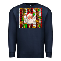 Navy santa with gifts Premium Sweatshirt - AdoDesignShop