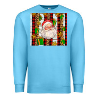 Ocean Blue santa with gifts Premium Sweatshirt - AdoDesignShop