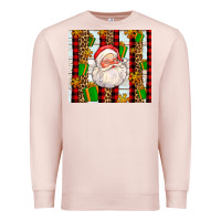 Pale Pink santa with gifts Premium Sweatshirt - AdoDesignShop