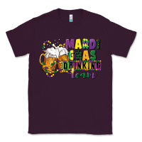 Plum mardi gras drinking team 12 inches 300 dpi Classic Tee - CowGirlArtShop