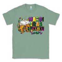 Sage mardi gras drinking team 12 inches 300 dpi Classic Tee - CowGirlArtShop