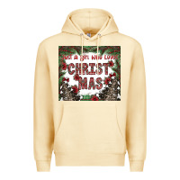 Pina Colada just a girl who loves christmas Premium Hoodie - CowhideDigitalArt