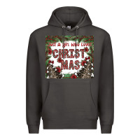 Smoke just a girl who loves christmas Premium Hoodie - CowhideDigitalArt
