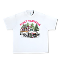 White merry christmas gnomies Urban Heavy Tee - FaDigitalArtStudio