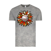 Cloud Rock Baseball Sunflower Vintage Tee - Jasminsmagicworld