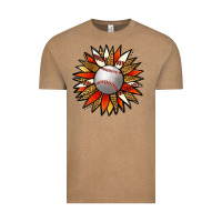 Vintage Coffee Baseball Sunflower Vintage Tee - Jasminsmagicworld