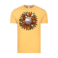 Vintage Mustard Baseball Sunflower Vintage Tee - Jasminsmagicworld