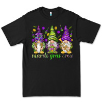 Black Mardi Gras crew with gnomies Premium Tee - HowdyJamesFarm