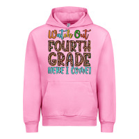 Fuchsia Pink watch out fourth grade here i come! Urban Hoodie - JahusDesignShop