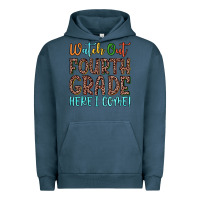Pigment Midnight Navy watch out fourth grade here i come! Urban Hoodie - JahusDesignShop