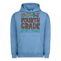 Pigment Pebble Blue watch out fourth grade here i come! Urban Hoodie - JahusDesignShop