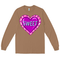 Toasted Coconut valentine's day hearts Long Sleeve Tee - FaDigitalArtStudio