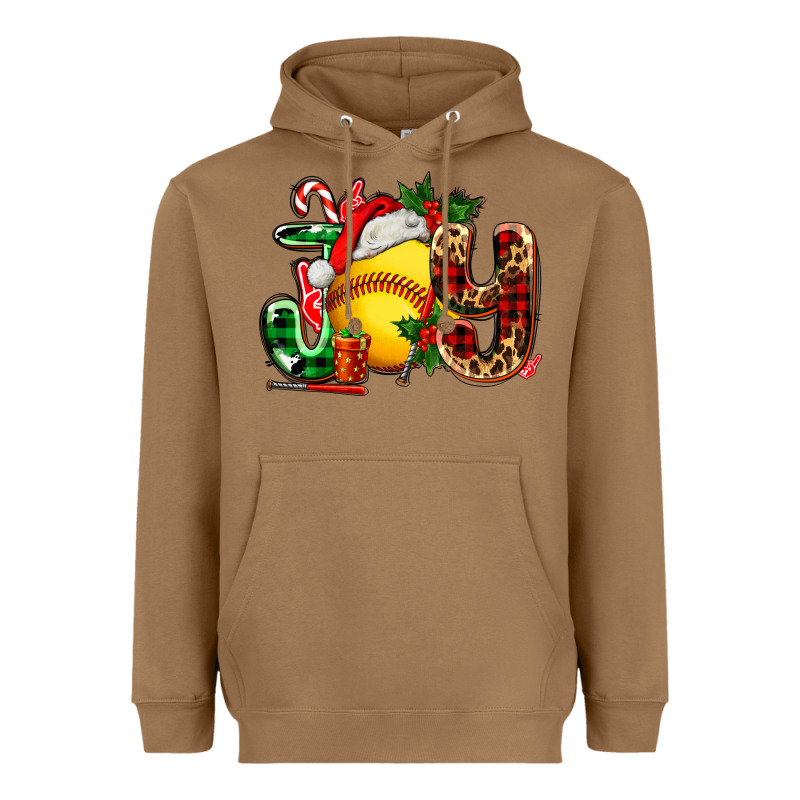 Joy With Softball Heavyweight Hoodie by AdoDesignShop | Teevron