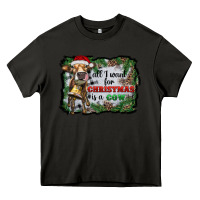 Asphalt all i want for christmas is a cow Heavy Core Tee - RanaPortraitStore
