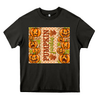 Asphalt Fall Pumpkin Junkie Heavy Core Tee - texasbilliewilder