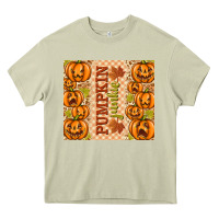 Mossy Fall Pumpkin Junkie Heavy Core Tee - texasbilliewilder