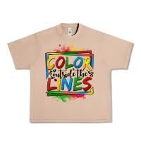 Burro color outside the lines autism Urban Heavy Tee - OliviaCreatesArt