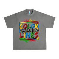 Tornado color outside the lines autism Urban Heavy Tee - OliviaCreatesArt