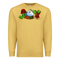 Joy For Christmas With Snowman Premium Sweatshirt | Teevron