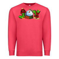 Cardinal joy for christmas with snowman Premium Sweatshirt - AdoDesignShop