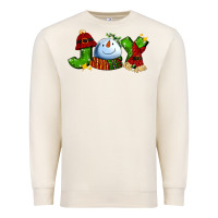 Sandshell joy for christmas with snowman Premium Sweatshirt - AdoDesignShop