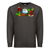 Smoke joy for christmas with snowman Premium Sweatshirt - AdoDesignShop