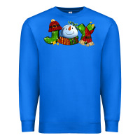 True Royal joy for christmas with snowman Premium Sweatshirt - AdoDesignShop
