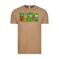 Vintage Coffee St. Patrick's One lucky Nurse Vintage Tee - OliviaCreatesArt