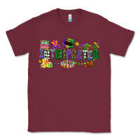 Burgundy interpreter mardi gras Classic Tee - CowGirlArtShop